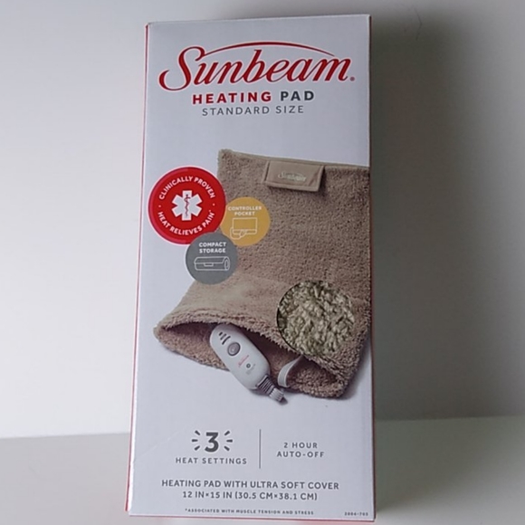 Sunbeam Other - Sunbeam Ultra Soft Cover Heating Pad